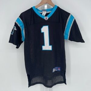 Carolina Panthers Cam Newton #1 Jersey‎ Reebok NFL Youth Size L